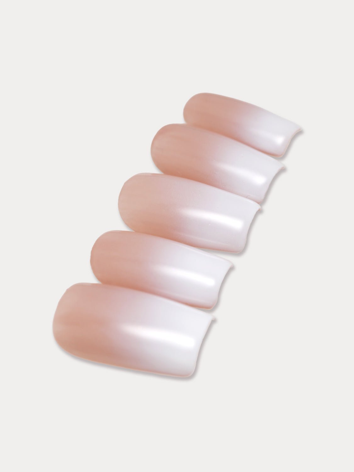 MIEAP Classic White Ombre press on nail set is an essential and timeless design that every nail enthusiast should have. It’s suitable for various occasions and pairs well with any outfit. Whether you're attending a summer event or a graduation ceremony, these nails will complement your look effortlessly. #MIEAP #MIEAPnails #pressonnail #falsenail #acrylicnail #nails #nailart #naildesign #nailinspo #handmadenail #summernail #nail2023 #graduationnail #classicnail #squarenail #shortnail #ombrenail