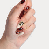 MIEAP Tortoiseshell press-on nail set utilizes advanced gradient techniques, paired with specially curated white color and vintage black and gold accessories, exuding a sense of sophistication. #MIEAP #MIEAPnails #pressonnail #falsenail #acrylicnail #nails #nailart #naildesign #nailinspo #handmadenail #autumnnail #nail2023 #graduationnail #almondnail #brownnail #whitenail #datingnail #promnail  